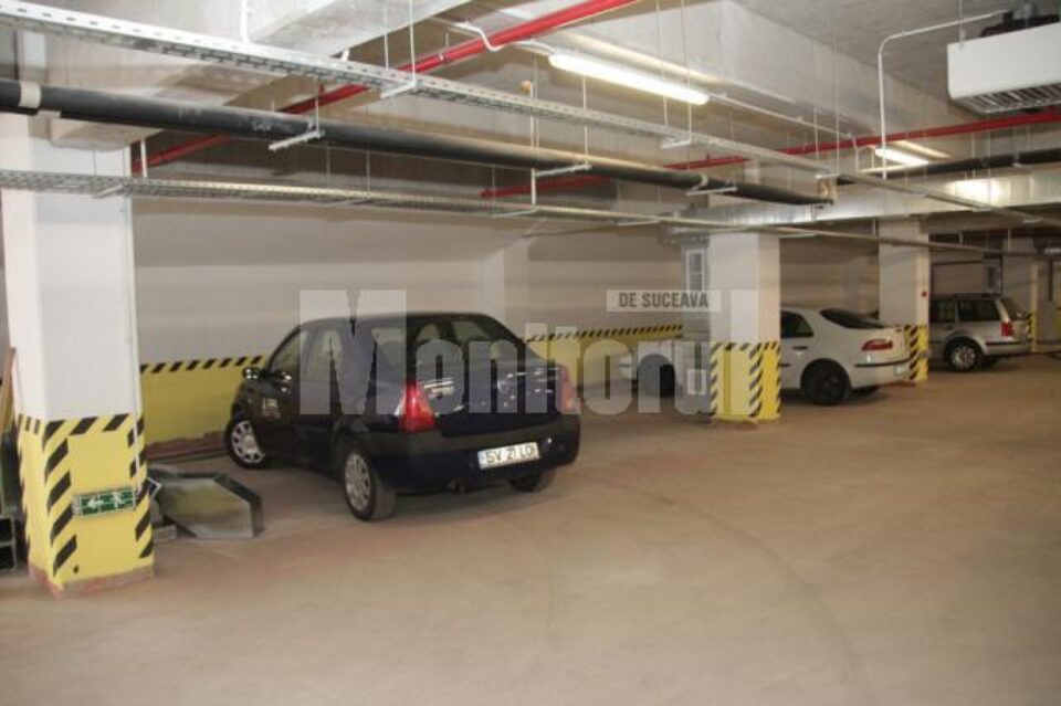 Parcările subterane vor asigura 155 de locuri de parcare gratuite