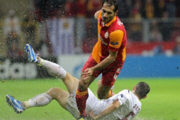Galatasaray și CFR Cluj au jucat la Istanbul pe un teren impracticabil