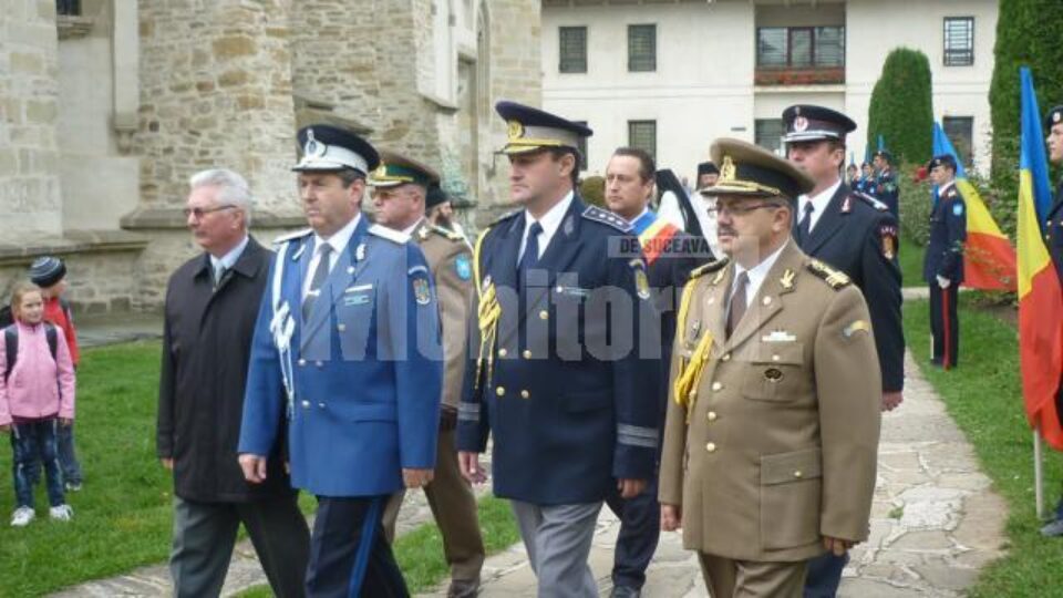 Ziua Armatei, sărbătorită și la Mănăstirea Putna