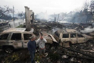 Bilanțul Uraganului Sandy a ajuns la 32 de morți în Statele Unite și Canada Foto: REUTERS