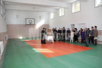 Inaugurarea sălii de sport a avut loc pe data de 26 octombrie, cu ocazia Zilei Colegiului Economic