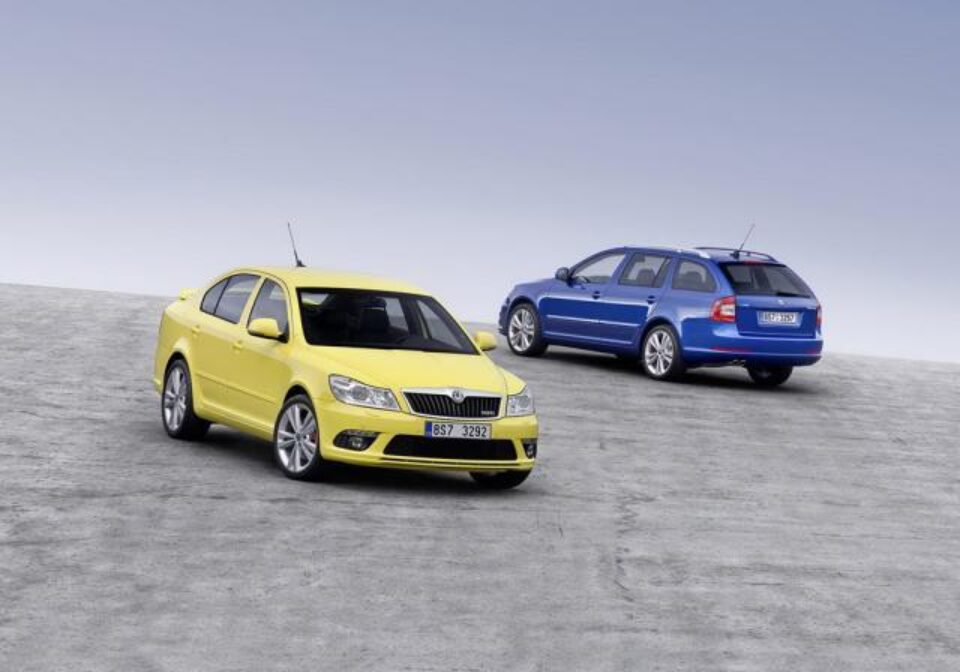 Škoda Octavia RS, destinată pentru performanță