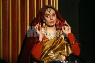 Actrița Maia Morgenstern, marți, pe scena suceveană, în „Maitreyi”