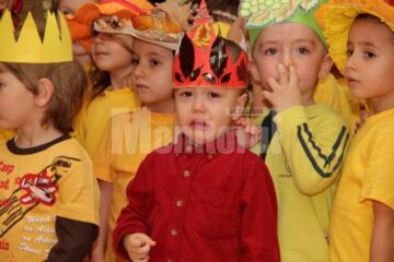 Grădinița „Prichindel” a organizat ieri a VII-a ediție a Carnavalului toamnei