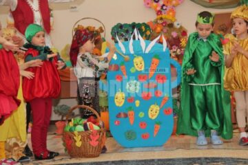 Grădinița „Prichindel” a organizat ieri a VII-a ediție a Carnavalului toamnei