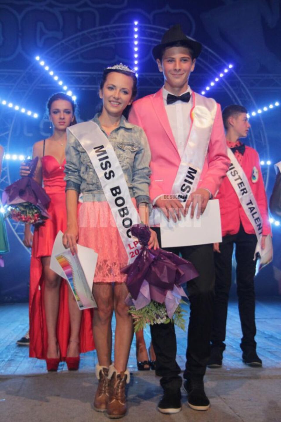 Miss si Mister Boboc 2012 la LPS, Alexandra Lupașcu și Sebastian Vicol