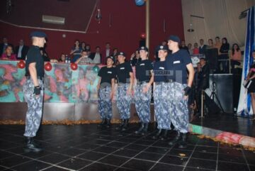 Miss și Mister Jandarm, la Balul Bobocilor de la Școala de Subofițeri Fălticeni