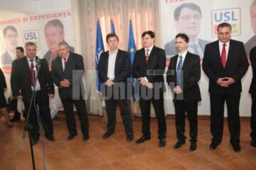 Gavril Mîrza și Tiberius Brădățan și-au lansat candidatura pentru Camera Deputaților și Senat în Cajvana