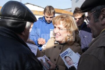 Sanda - Maria Ardeleanu și-a început în forță campania electorală pentru parlamentare