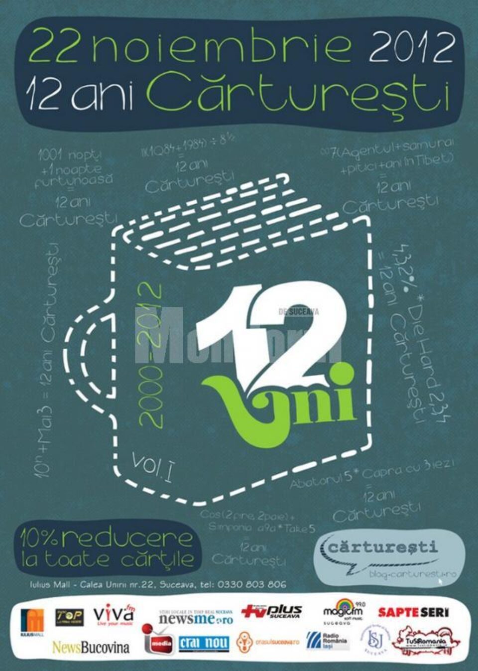 12 ani de Cărturești