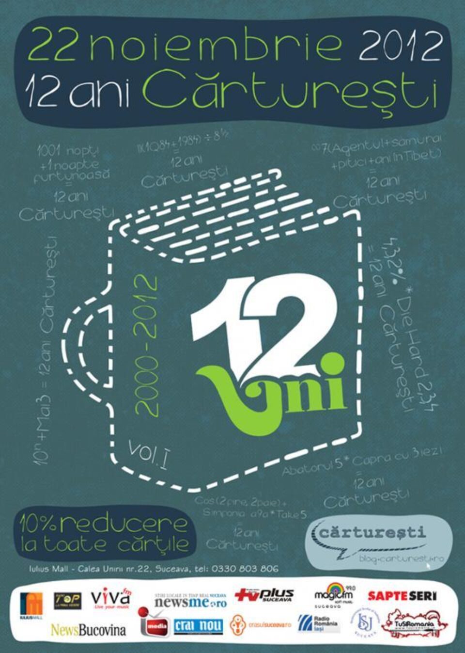 12 ani de Cărturești