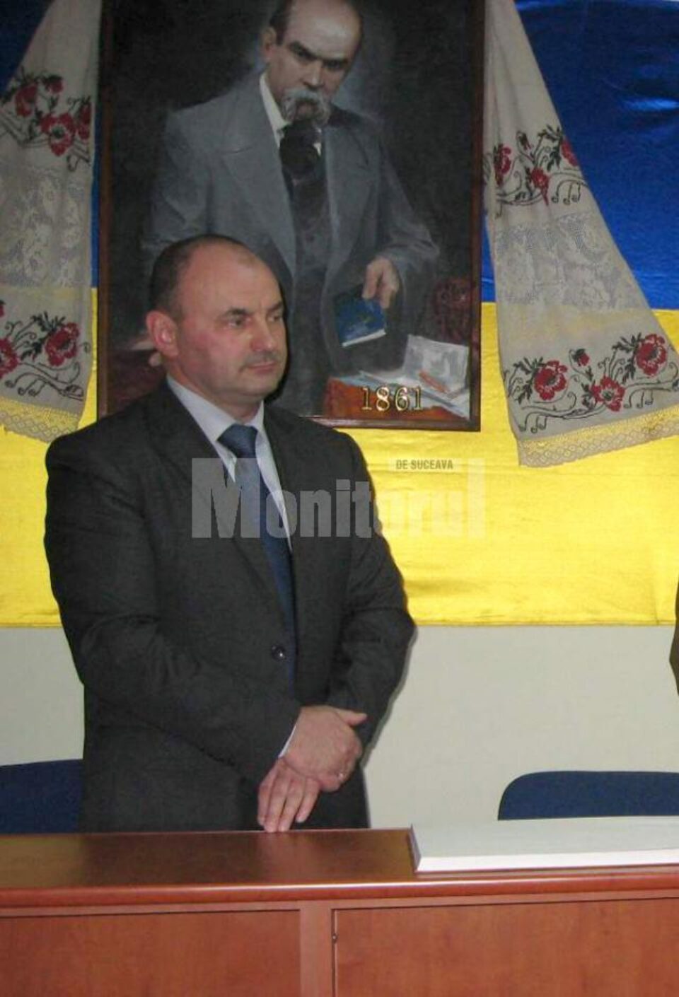 Consulul Vasyl Nerovnyi s-a aflat în misiune diplomatică la Suceava din toamna anului 2008 Consulul Vasyl Nerovnyi s-a aflat în misiune diplomatică la Suceava din toamna anului 2008