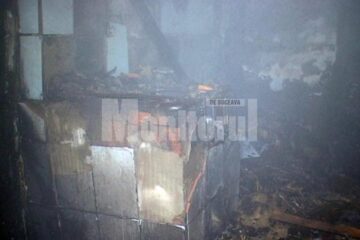 Băiețelul a fost găsit carbonizat în casa cuprinsă de flăcări