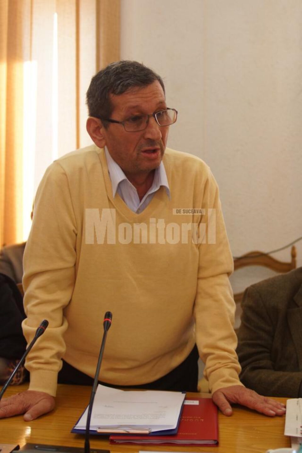Virgil Pohoață a anunțat în plen că renunță la calitatea de consilier județean