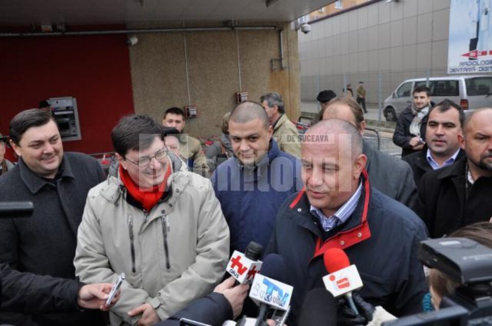 Alexandru Băișanu și Tiberius Brădățan au discutat sâmbătă cu susținătorii USL