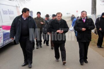 Gheorghe Flutur și Ioan Bălan s-au aflat în campanie electorală în comuna Pătrăuți