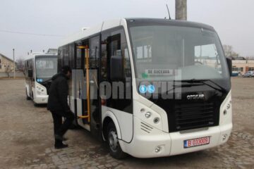 Noile microbuze care vor circula pe traseele TPL de maxi-taxi
