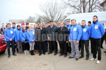 Gheorghe Flutur și Ioan Bălan s-au aflat în campanie electorală în comuna Pătrăuți