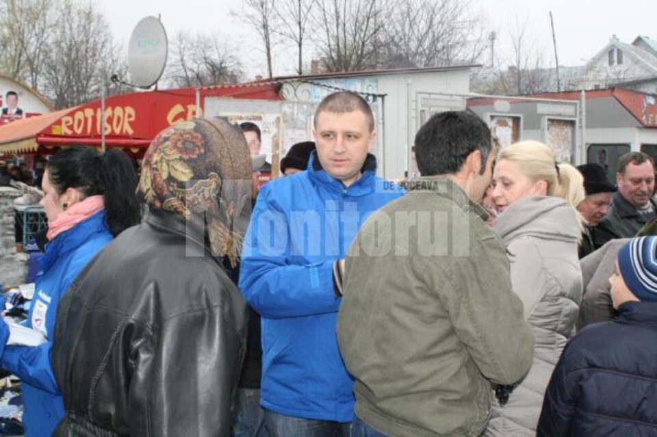 Daniel Ungurian s-a întâlnit cu locuitorii orașului Siret