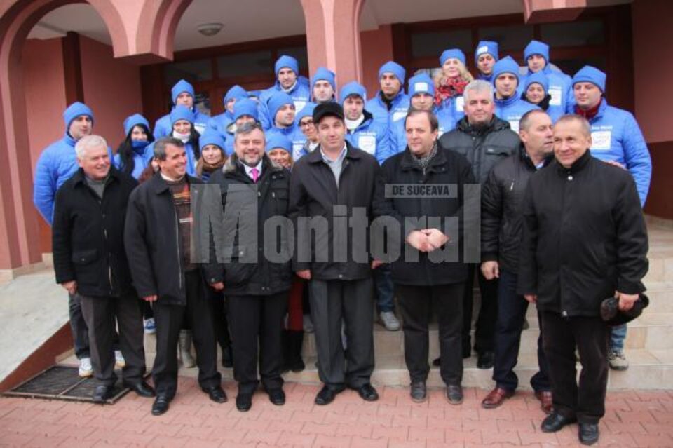 Ioan Balan și Gheorghe Flutur își doresc dezvoltarea în continuare a orașului Salcea