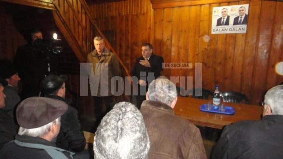 Constantin Galan, candidatul Uniunii Social Liberale (USL) pentru funcția de deputat în Colegiul nr.6 Rădăuți-Milișăuți, s-a aflat permanent, pe parcursul celor două săptămâni de la startul campaniei electorale, în mijlocul cetățenilor din colegiu