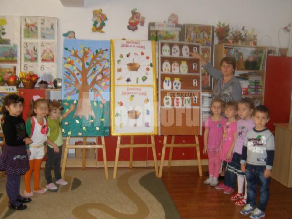 „Toamnă, toamnă darnică”, la Grădinița „Obcini”
