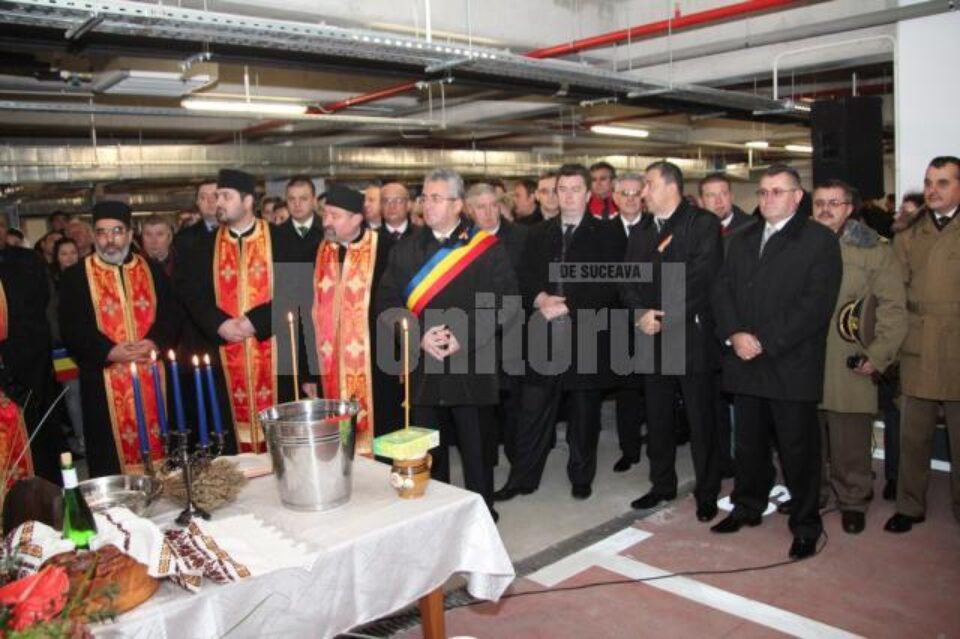 Parcările subterane din centrul Sucevei, inaugurate sâmbătă