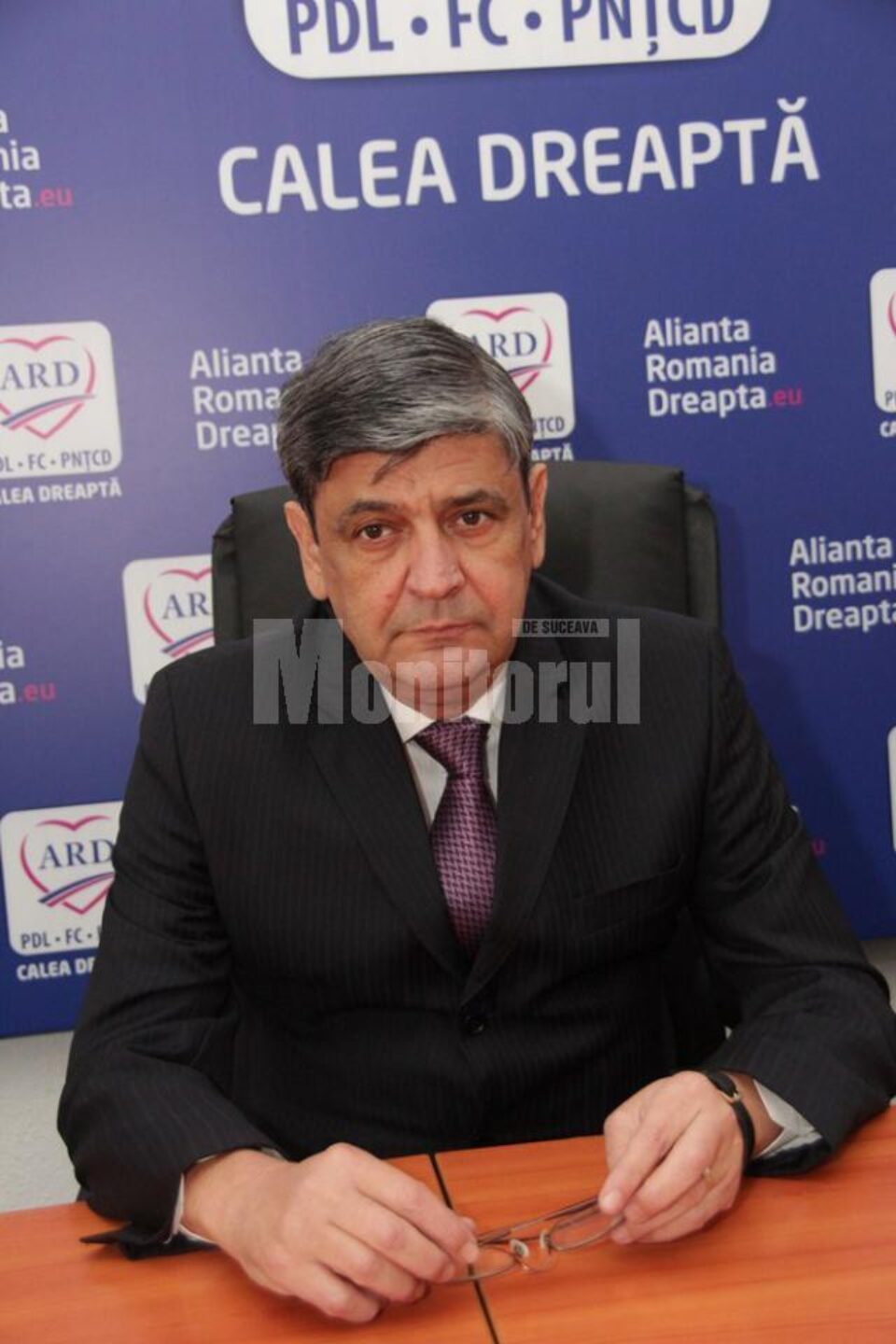 Candidatul ARD pentru funcția de senator în Colegiul nr. 1, doctorul Cristian Irimie