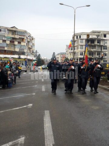 Ceremonial militar – religios și depuneri de coroane la Fălticeni