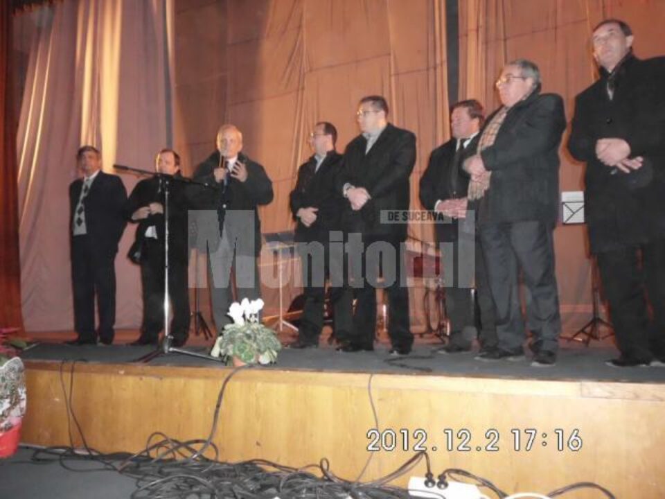 Theodor Stolojan și câmpulungenii și-au declarat susținerea pentru proiectul liderului PDL Suceava, Gheorghe Flutur