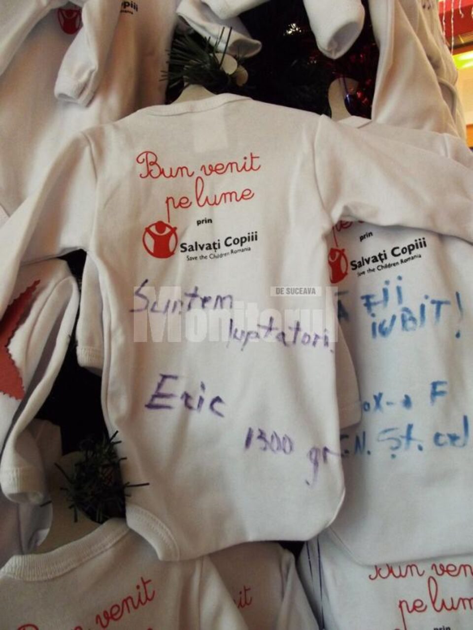 Donații în valoare de 13.000 de lei, în campania „Bun venit pe lume!”