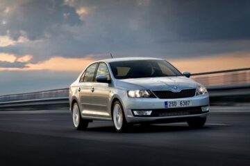 Škoda Rapid a primit cinci stele la testul de siguranță european