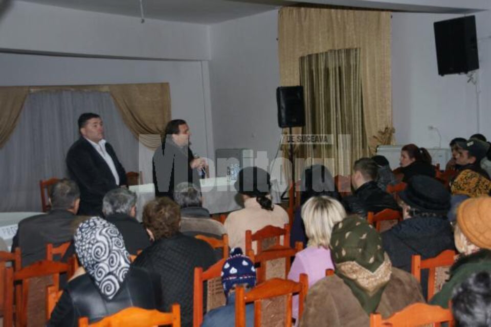 Gheorghe Flutur s-a întâlnit cu peste 200 de suceveni din Ițcani