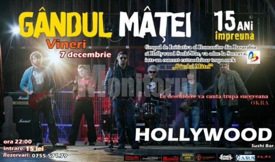 Gândul Mâței, la Hollywood Sushi Bar
