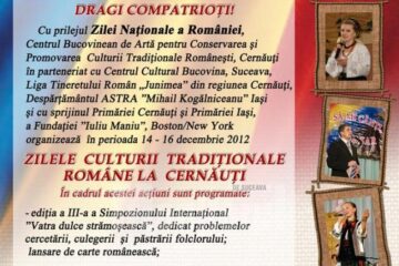 Zilele Culturii Tradiționale Române la Cernăuți