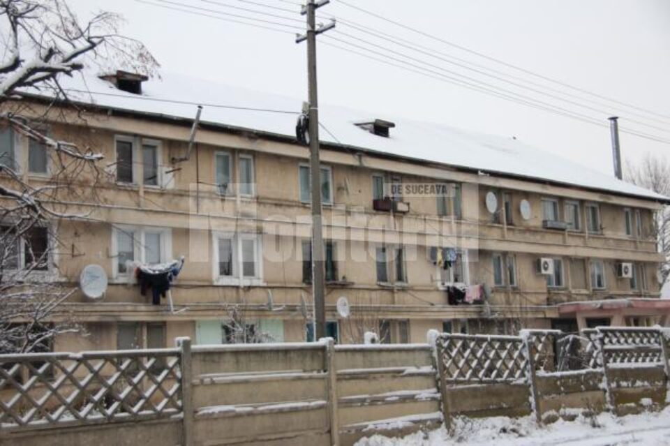 Fostul bloc de locuințe de serviciu al Electromontaj