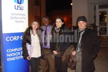 Guy Djoken, președintele Asociației UNESCO a filialei din Statele Unite ale Americii și vicepreședinte UNESCO la nivel mondial, în vizită la Suceava