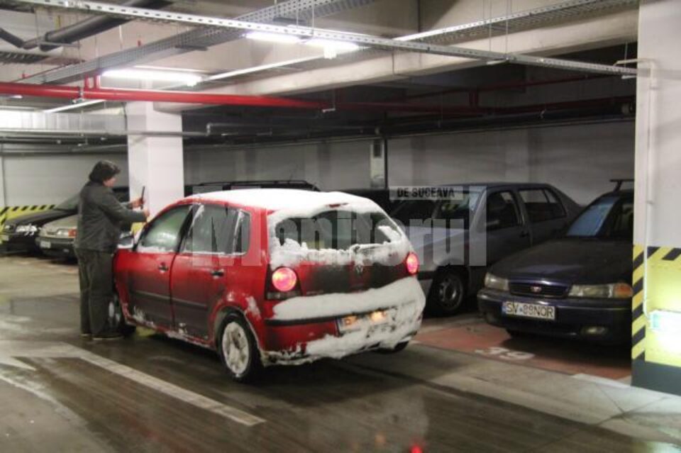 Parcările subterane din Centru, pline la orice oră