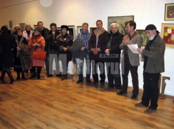 Moment de la festivitatea de premiere
