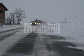 Viscolul întoarce județul peste cap