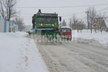 Cursuri suspendate în cinci comune, din cauza zăpezilor