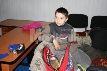 Isaic Alexandru, unul dintre elevii care a dormit în școală