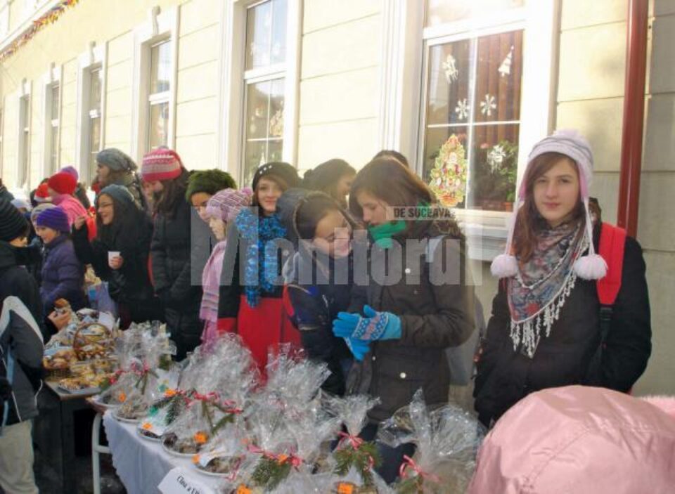 Campania umanitară de Crăciun “Suflet pentru suflet”, la Școala Gimnazială Nr. 1 Gura Humorului