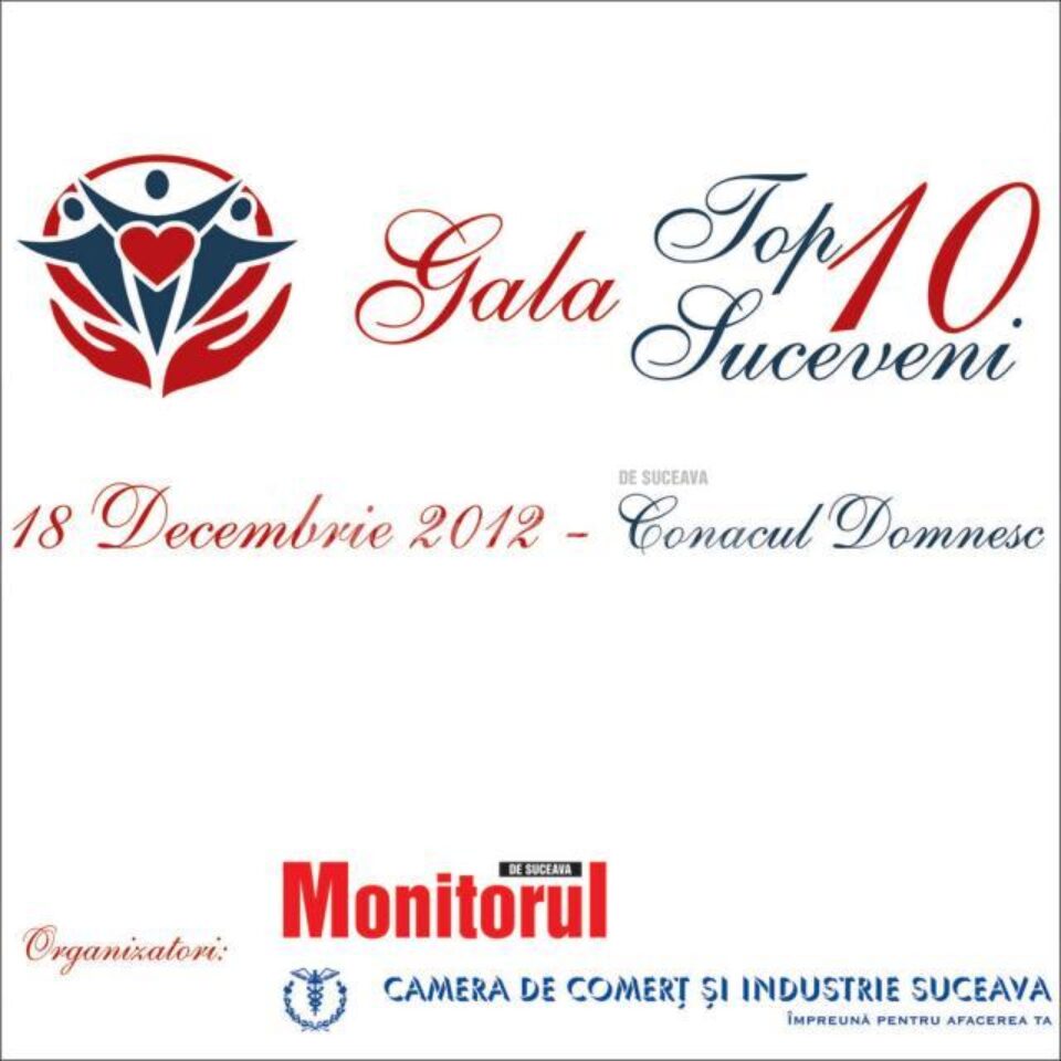 În această seară, Gala „Top 10 Suceveni”