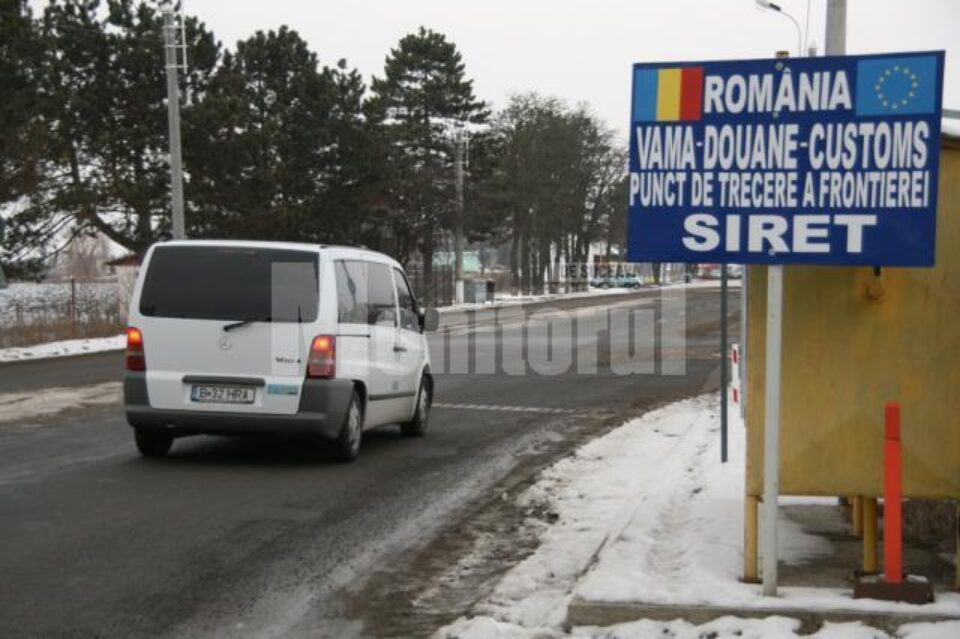Timpii de așteptare la Punctul de Trecere a Frontierei Siret au crescut