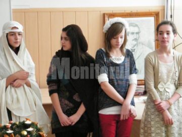 Elevii și cadrele didactice de la școala nr. 1 au dedicat săptămâna 17-21 decembrie Crăciunului