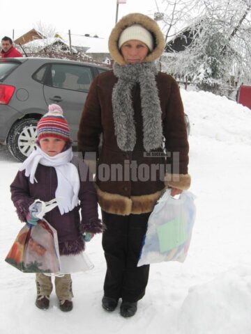 Denisa împreună cu mama ei Penciuc Oltița