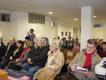 La Biserica „Nașterea Maicii Domnului” a avut loc marți lansarea volumului „Novissima Tristia”
