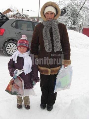 Denisa împreună cu mama ei Penciuc Oltița