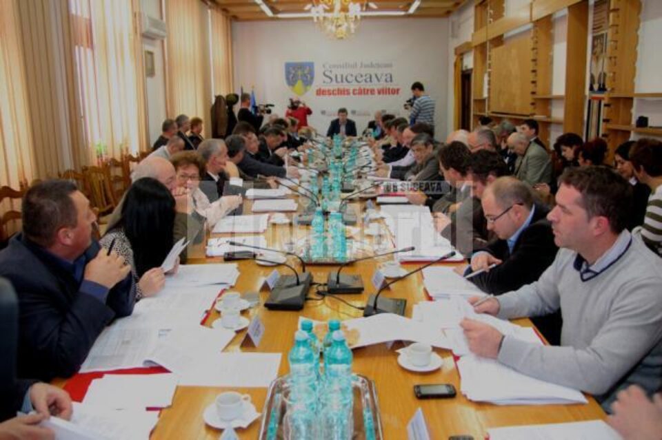 Ultima ședință a Consiliului Județean Suceava din acest an